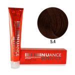 PUNTI DI VISTA, Крем-краска для волос с керамидами Nuance 5.4, 100 мл