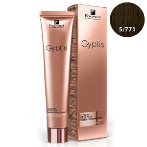 FAUVERT, Перманентный краситель для волос с керамидами А2 Gyptis 5/771, 100 мл