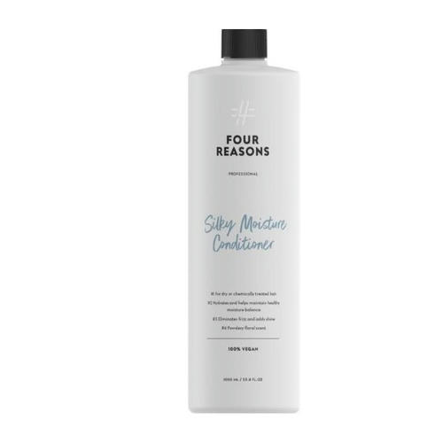 FOUR REASONS, Интенсивно увлажняющий кондиционер для сухих волос Silki Moisture, 1000 мл