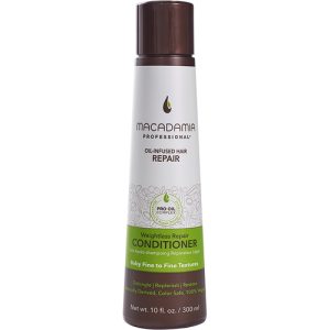 MACADAMIA, Кондиционер восстанавливающий для тонких волос Weightless Moisture, 300 мл