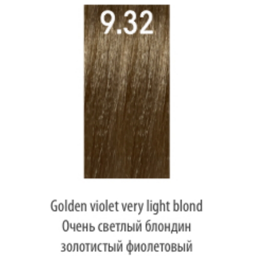 LUXOR, Стойкая крем-краска для волос LuxColor 9/32, 100 мл