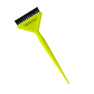 KERATIN TOOLS, Кисть для кератина Model T салатовая, 1 шт