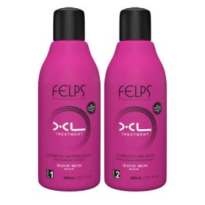 FELPS, Кератин для волос комплект XL Treatment, 300/300 мл