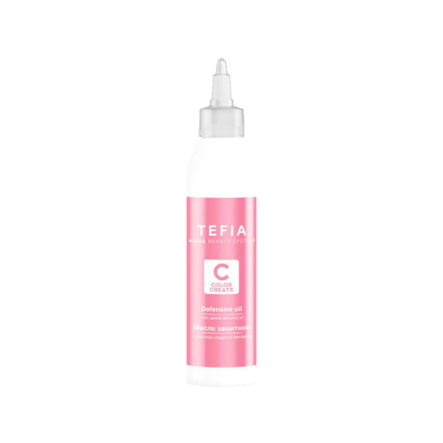 TEFIA, Масло защитное с маслом сладкого миндаля Defensive Oil Color Creats, 150 мл