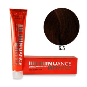 PUNTI DI VISTA, Крем-краска для волос с керамидами Nuance 6.5, 100 мл
