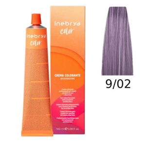 INEBRYA, Крем-краска для волос Color Professional 9/02, 100 мл