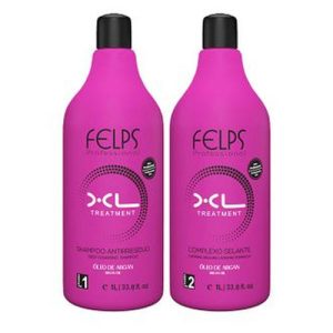 FELPS, Кератин для волос комплект XL Treatment, 1000/1000 мл