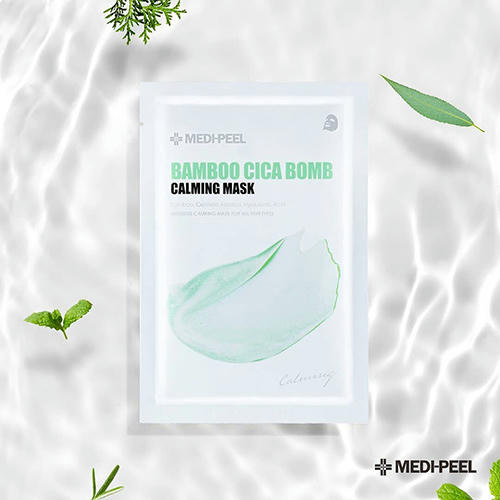 Medi-Peel Успокаивающая маска Bamboo Cica Bomb Calming Mask 25мл — изображение 2