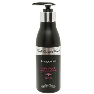 Mon Platin Black Caviar Лосьон для тела с экстрактами черной икры и орхидеи Body Yogurt With Vitamin Capsules Orchid 250 мл