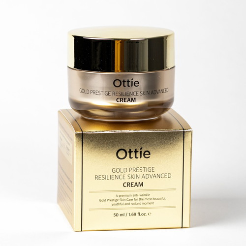 Ottie Увлажняющий крем для упругости кожи Gold Prestige Resilience Advanced Cream 50 мл — изображение 2