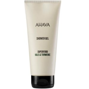 Ahava Гель для душа «Браунколь и Куркума» Kale & Tumeric Superfood Shower Gel 200 мл