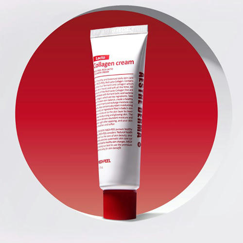 Medi-Peel Укрепляющий крем с коллагеном и лактобактериями Lacto Collagen 50мл — изображение 3