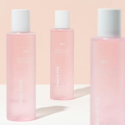 Piiurb Минеральный тонер с пептидом водоросли Mineral Pink Toner 200 мл — изображение 3
