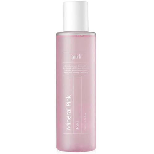 Piiurb Минеральный тонер с пептидом водоросли Mineral Pink Toner 200 мл