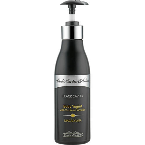 Mon Platin Black Caviar Лосьон для тела с черной икрой, маслом макадамии и витаминами Body Yogurt With Vitamin Capsules Macadamia 250 мл