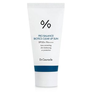 Dr. Ceuracle Солнцезащитный крем с пробиотиками SPF 50 Pro-balance biotics clear up sun 50мл