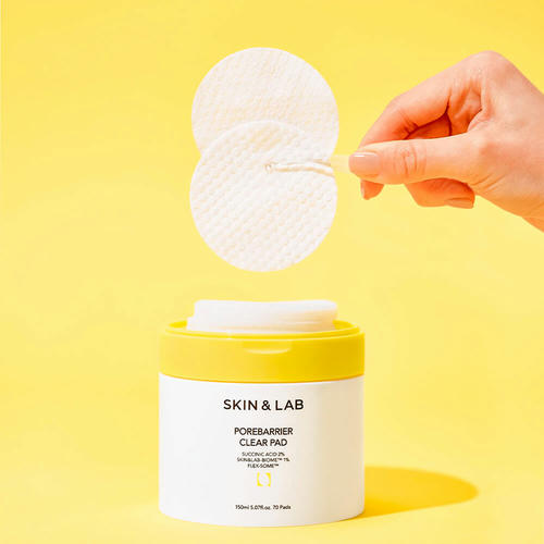 Skin&Lab Очищающие пэды для сужения пор Porebarrier Clear Pad 150мл — изображение 2