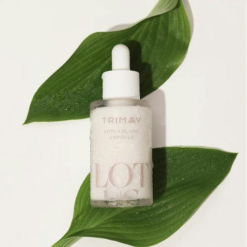 Trimay Концентрированная сыворотка для улучшения тона с экстрактом лотоса Lotus Blanc Ampoule 50 мл — изображение 4