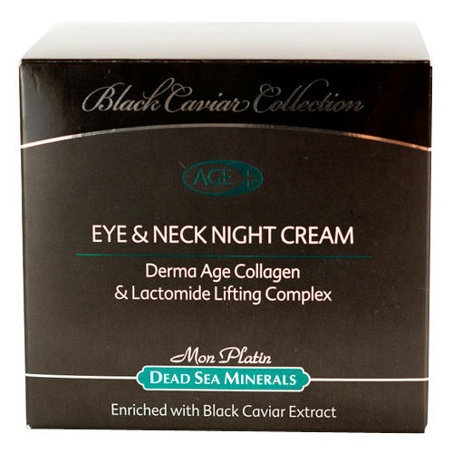 Mon Platin Black Caviar Ночной крем для кожи вокруг глаз и шеи на основе черной икры AGE+ Eye & Neck Night Cream 50мл — изображение 3