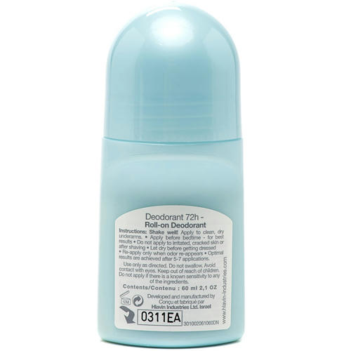 Lavilin Дезодорант-ролл для подмышек (72 часа без запаха) Bio Balance Roll-On Deodorant 60 мл — изображение 3