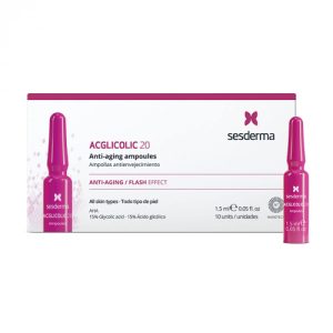 Acglicolic 20 - Антивозрастное ср-во в ампулах с гликолевой кислотой, 10 шт по 1,5 мл