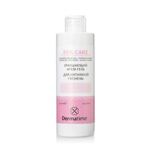 DERMATIME - EVA CARE – Очищающий крем-гель для интимной гигиены, 300 мл