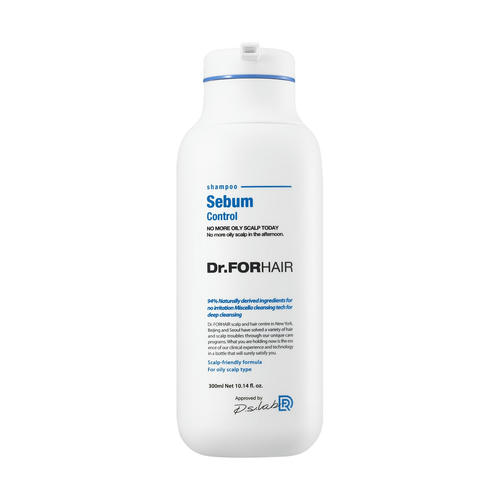 DR.FORHAIR, Шампунь для жирной кожи головы Sebum Control, 300 мл