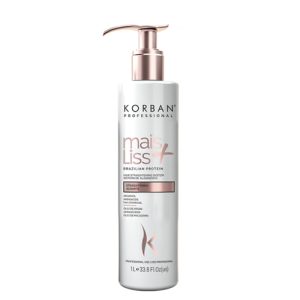 KORBAN, Рабочий состав нанопластики Шаг №2 Mais Liss Brazilian Protein, 1000 мл