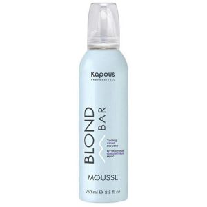 KAPOUS, Оттеночный мусс фиолетовый Blond Bar, 250 мл