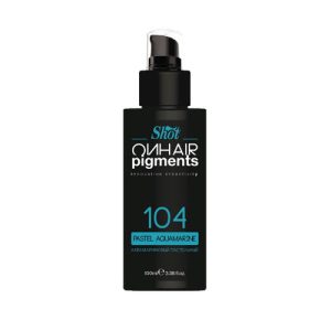 SHOT, Пастельные пигменты для тонирования волос On Hair Pigments Аквамариновый, 100 мл