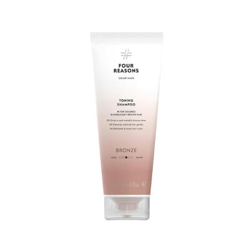 FOUR REASONS, Шампунь для поддержания цвета окрашенных волос Color Mask Bronze, 250 мл