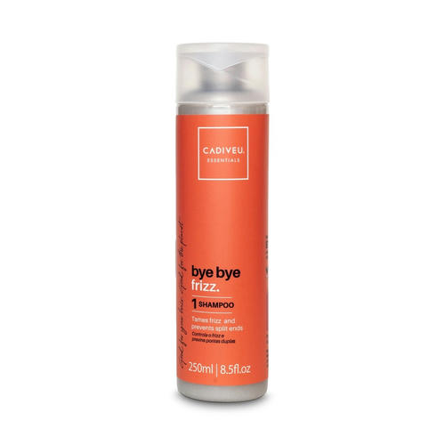 CADIVEU, Разглаживающий шампунь для волос Bye Bye Frizz Shampoo Essentials, 250 мл