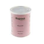 KAPOUS, Жирорастворимый воск с тальком в банке Depilation, 800 мл