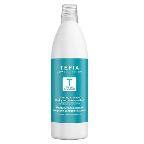 TEFIA, TEFIA, Шампунь увлажняющий для сухих и ослабленных волос Treats By Nature, 1000 мл