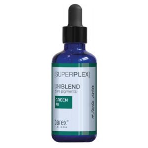 BAREX, Концентрированные пигменты для прямого окрашивания Uniblend Pure Pigments Superplex #8 Green, 50 мл