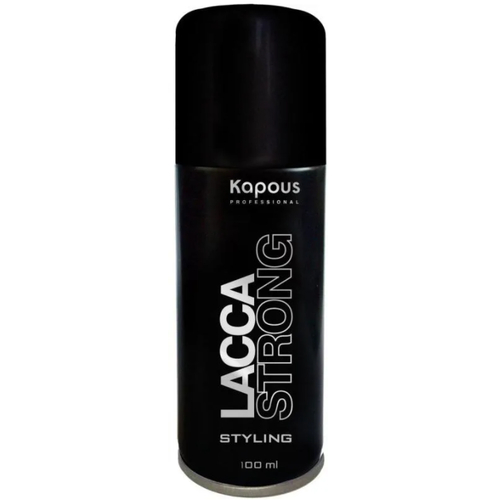 KAPOUS, Лак аэрозольный для волос сильной фиксации, 100 мл