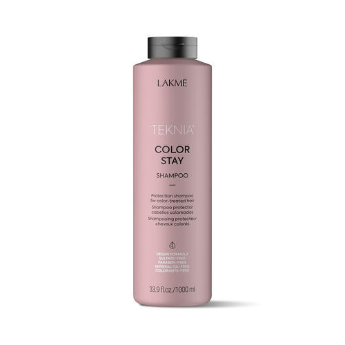 LAKME, Бессульфатный шампунь для защиты цвета окрашенных волос Color Stay, 1000 мл