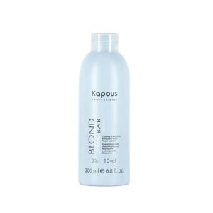 KAPOUS, Кремообразная окислительная эмульсия Blond Cremoxon с экстрактом жемчуга 3%, 200 мл