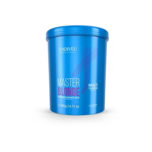 CADIVEU, Мягкая осветляющая пудра Blue Bleaching Powder Master Blond, 400 мл