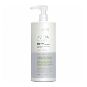 REVLON, Мицеллярный шампунь для жирной кожи Purifyng Micellar Shampoo Restart Balance, 1000 мл