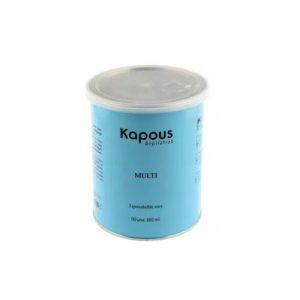 KAPOUS, Жирорастворимый воск зеленый с хлорофиллом в банке Depilation, 800 мл