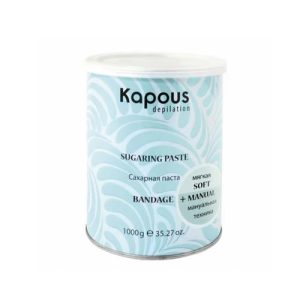 KAPOUS, Сахарная паста бандажная в банке Depilation, 1000 гр