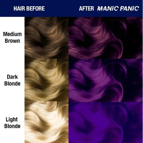 MANIC PANIC, Усиленный краситель прямого действия Amplified Deep Purple Dream, 118 мл — изображение 2