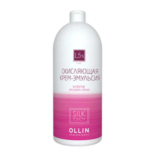 OLLIN, Окисляющая крем-эмульсия Silk Touch 1.5% 5vol, 1000 мл