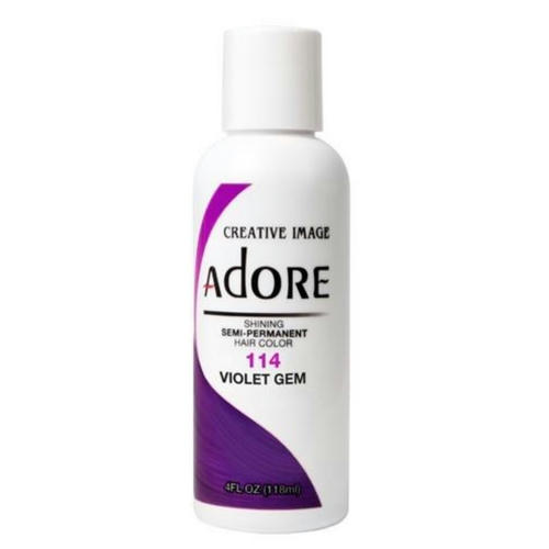 ADORE , Краситель прямого действия Violet Gem 114, 118 мл — изображение 2