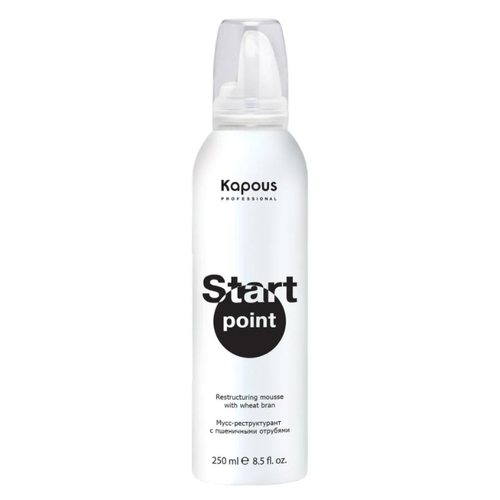 KAPOUS, Мусс-реструктурант Start Point с пшеничными отрубями, 250 мл