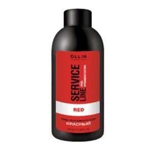 OLLIN, Флюид - препигментатор красный Ollin Service Line, Red Fluid-Pre-Color, 90 мл