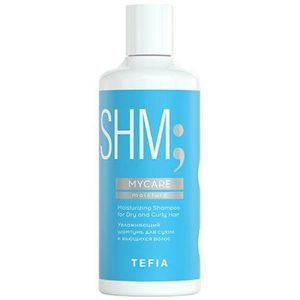 TEFIA, Увлажняющий шампунь для сухих и вьющихся волос Moisture Mycare, 300 мл