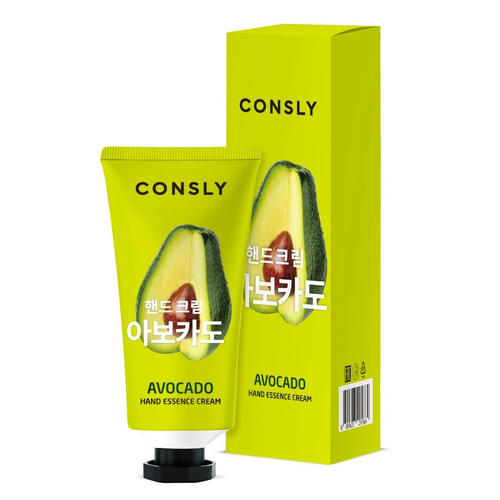 CONSLY, Крем-сыворотка для рук с экстрактом авокадо Avocado Hand Essence Cream, 100 мл