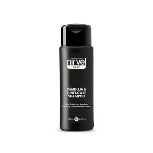 NIRVEL, Шампунь для окрашенных волос с экстрактом камелии и подсолнечника Camellia & Sunflower, 250 мл
